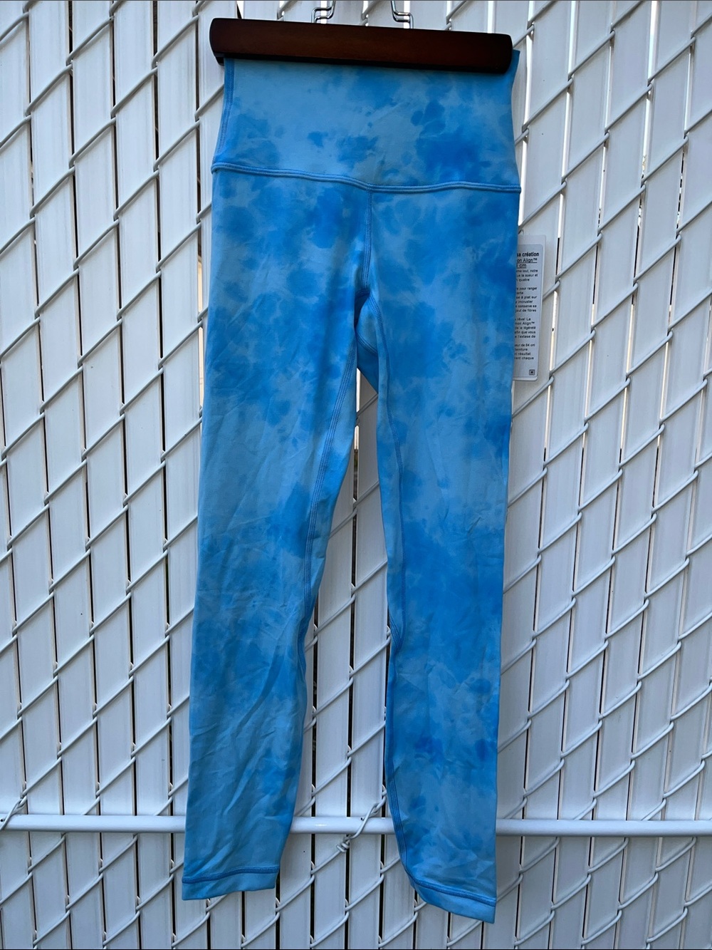 lululemon athletica Blue Tie-Dye High-Rise Leggings
